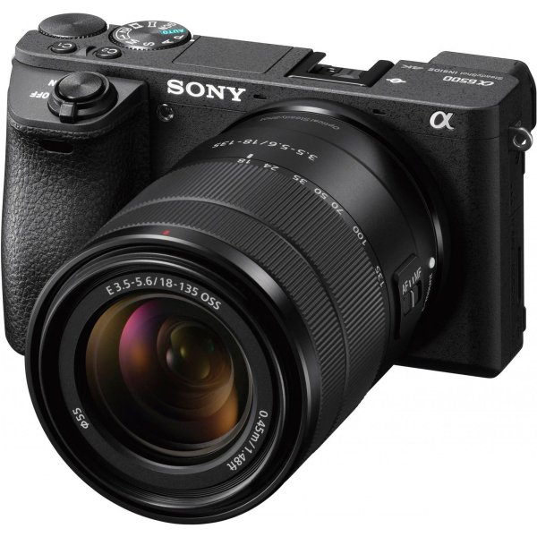 Цифровая фотокамера Sony Alpha A6500 + объектив 18-135 Kit Black